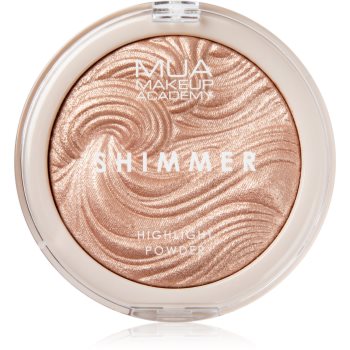 MUA Makeup Academy Shimmer Pudra compacta ce ofera luminozitate - imagine 2